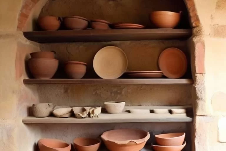 تاریخچه نظم دهنده لوازم آشپزخانه : ارگانایزر لوازم آشپزخانه در زمان باستان