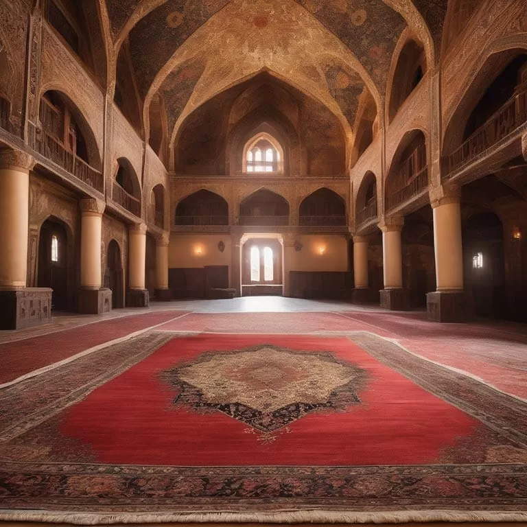 ایران باستان فرش و طاق و مسجد